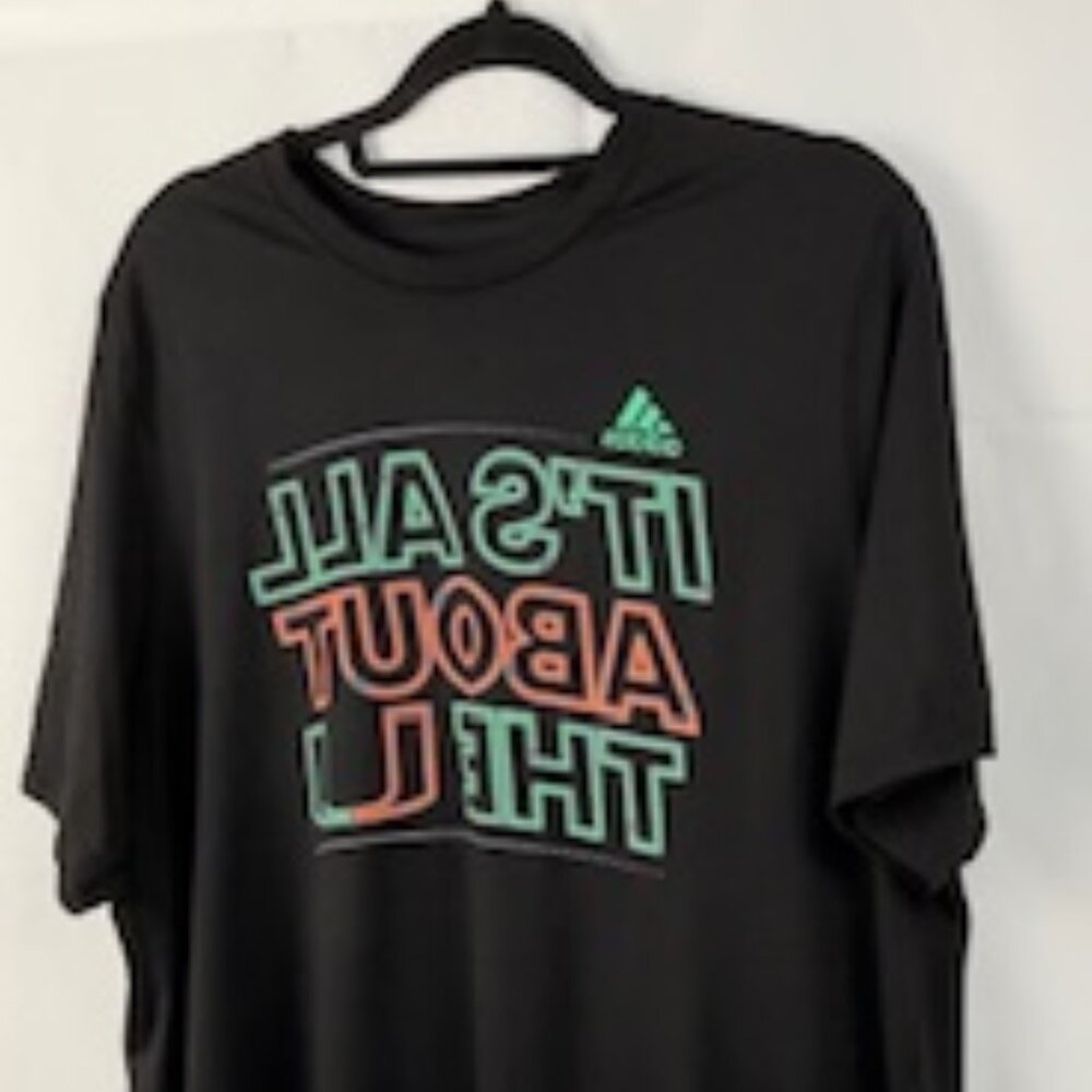 Adidas 'It’s All About The U' Miami Tee - Size XL